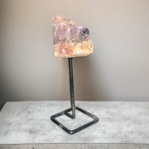 Amethyst Stone on Stand
